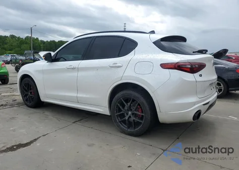 2020 Alfa Romeo Stelvio Ti из США, поврежденный, VIN ZASPAKBN2L7C76540